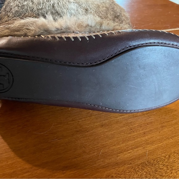 AUTHENTIC Tory Burch Rabbit Fur Boots-New, never worn - Picture 9 of 11